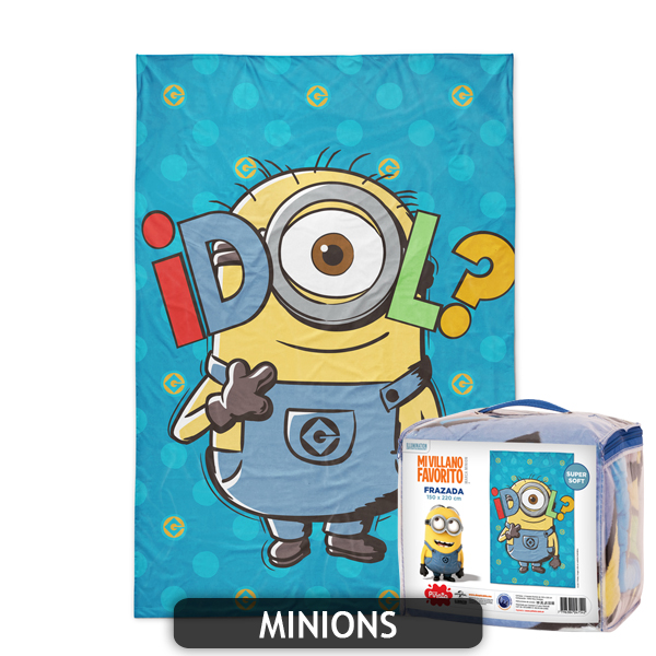 FRAZADAS CORAL FLEECE 1 1/2PL (150x220) MARCA: DISNEYCÓDIGO: PI3900