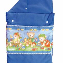 Porta enfant azul