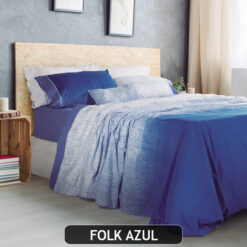 Accent folk azul