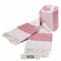 Cubrecama rustico KAILA - Rosa