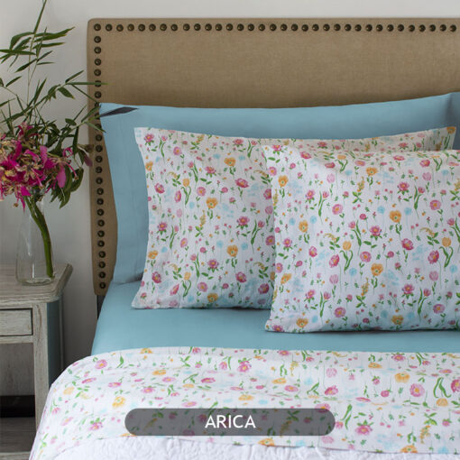 JGO. SABANAS 48% ALGODÓN 52% POLIÉSTER</br> <font color="grey", font size="1">MARCA: ARCO IRIS</font>
