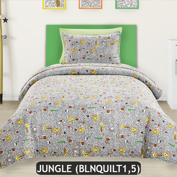 CUBRECAMA QUILT CON FUNDAS DE ALMOHADONES, DOBLE FAZ</br> <font color="grey", font size="1">MARCA: KAVANAGH</font> - Imagen 4