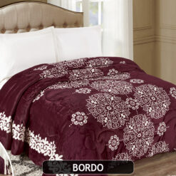 EDREDÓN JESSIE CON FLANNEL Y CORDERITO</br> <font color="grey", font size="1">MARCA: VIRIDIANA</font>