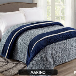 EDREDÓN SHERPA PONY CON FLANNEL Y CORDERITO</br> <font color="grey", font size="1">MARCA: VIRIDIANA</font>