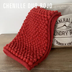 REDISEÑO WEB 2026 ALFOMBRAS DE BAÑO CHENILLE DUO ROJO