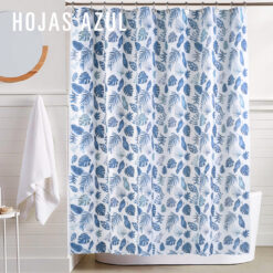 REDISEÑO WEB 2026 CORTINAS DE BAÑO HOJAS AZUL
