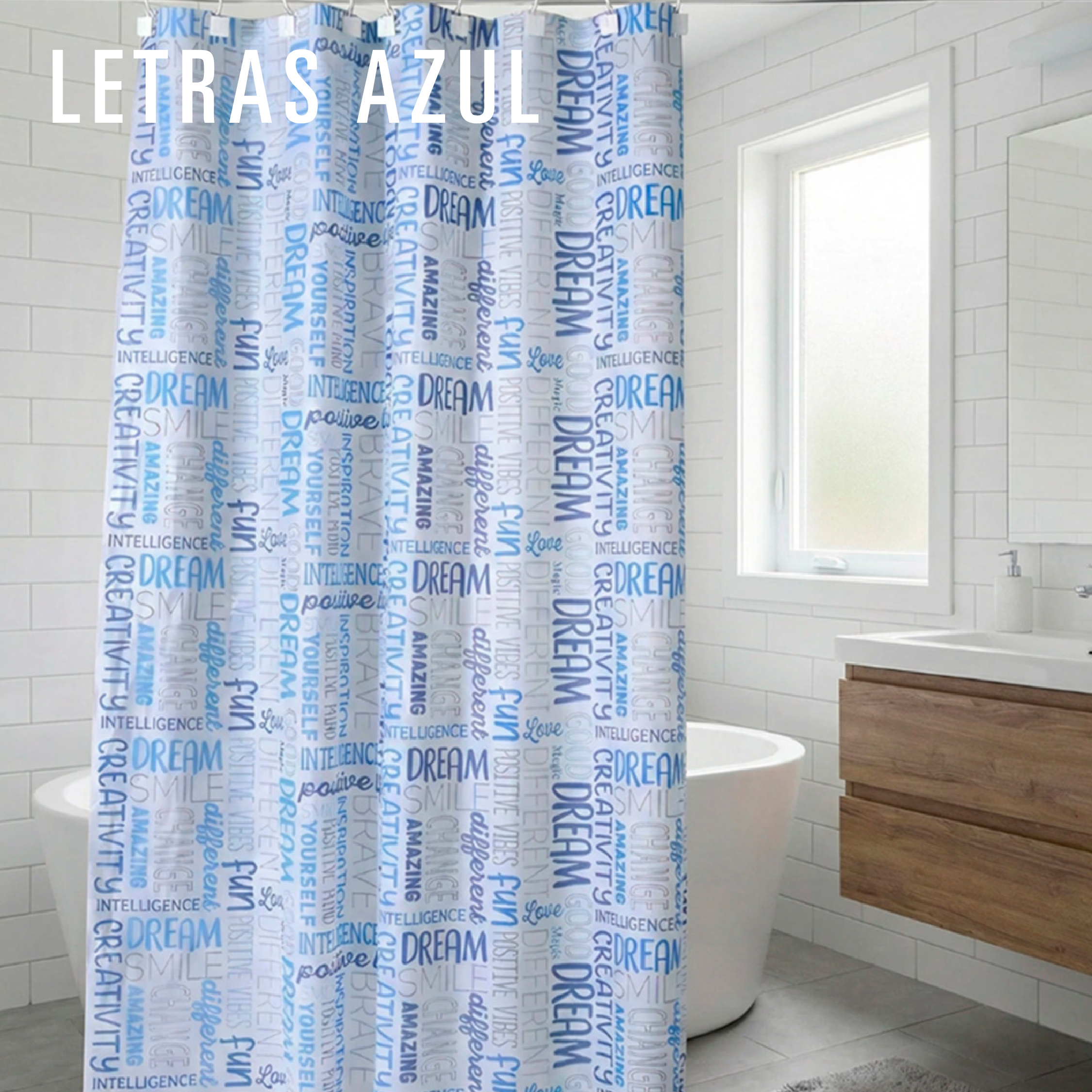 REDISEÑO WEB 2026 CORTINAS DE BAÑO LETRAS AZUL