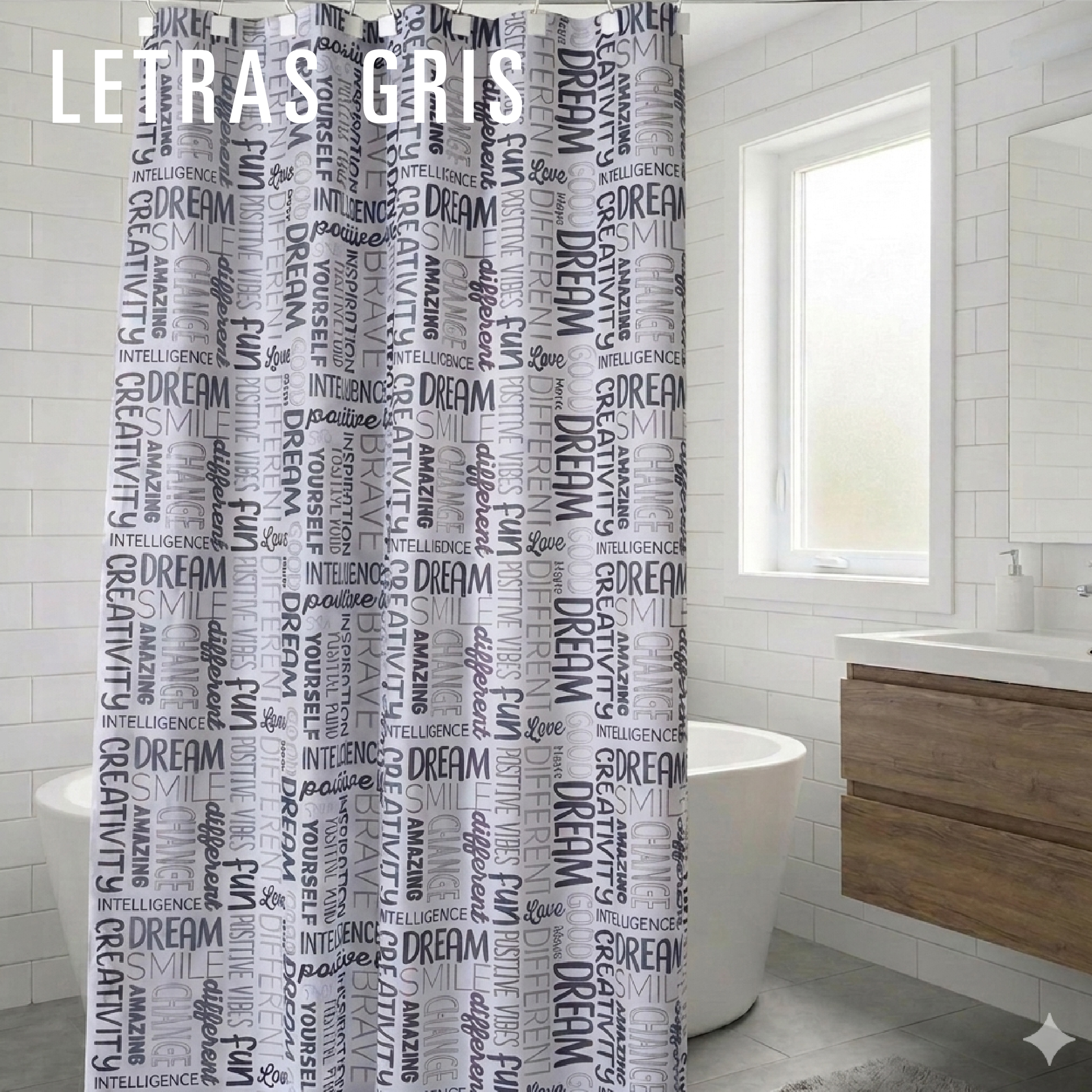 REDISEÑO WEB 2026 CORTINAS DE BAÑO LETRAS GRIS