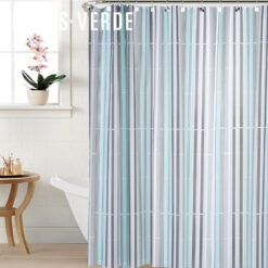 REDISEÑO WEB 2026 CORTINAS DE BAÑO RAYAS VERDE