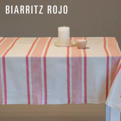 REDISEÑO WEB 2026 MANTELES & ACCESORIOS BIARRITZ ROJO