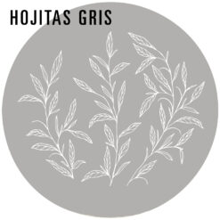 REDISEÑO WEB 2026 MANTELES & ACCESORIOS HOJITAS GRIS