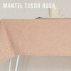 REDISEÑO WEB 2026 MANTELES & ACCESORIOS MANTEL TUSOR ROSA