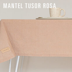 REDISEÑO WEB 2026 MANTELES & ACCESORIOS MANTEL TUSOR ROSA