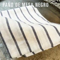 REDISEÑO WEB 2026 MANTELES & ACCESORIOS PAÑO DE MESA NEGRO